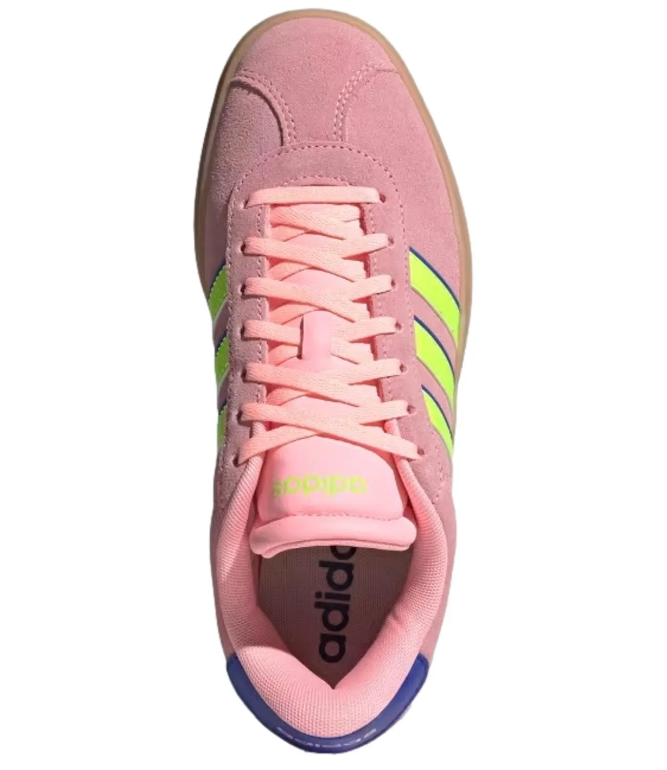 Adidas Scarpe Rosa Donna con linee fluo e lingua viola