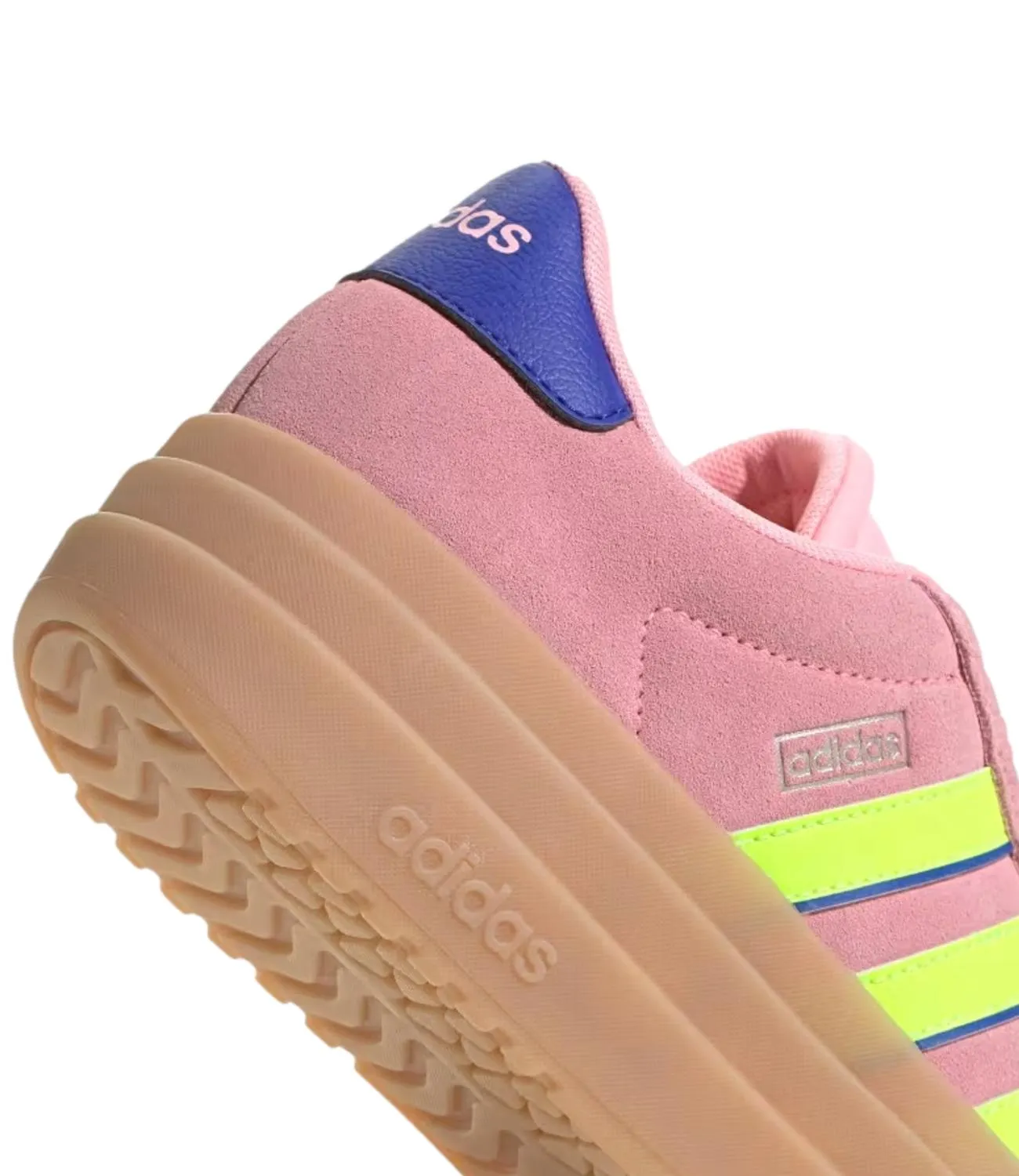 Adidas Scarpe Rosa Donna con linee fluo e lingua viola