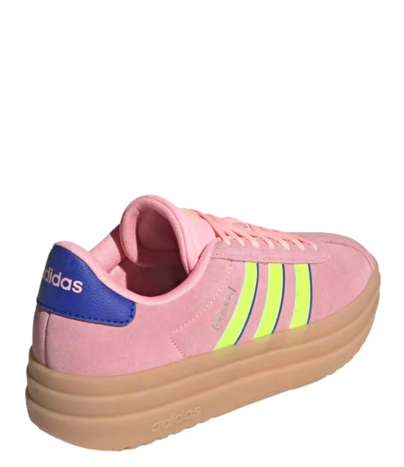 Adidas Scarpe Rosa Donna con linee fluo e lingua viola