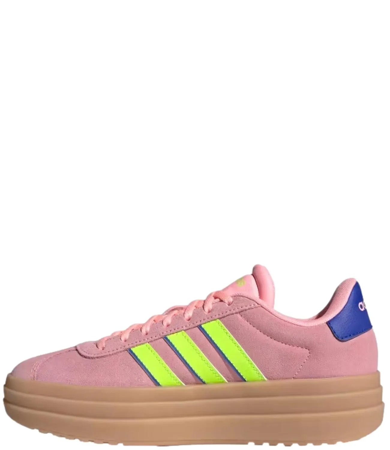 Adidas Scarpe Rosa Donna con linee fluo e lingua viola