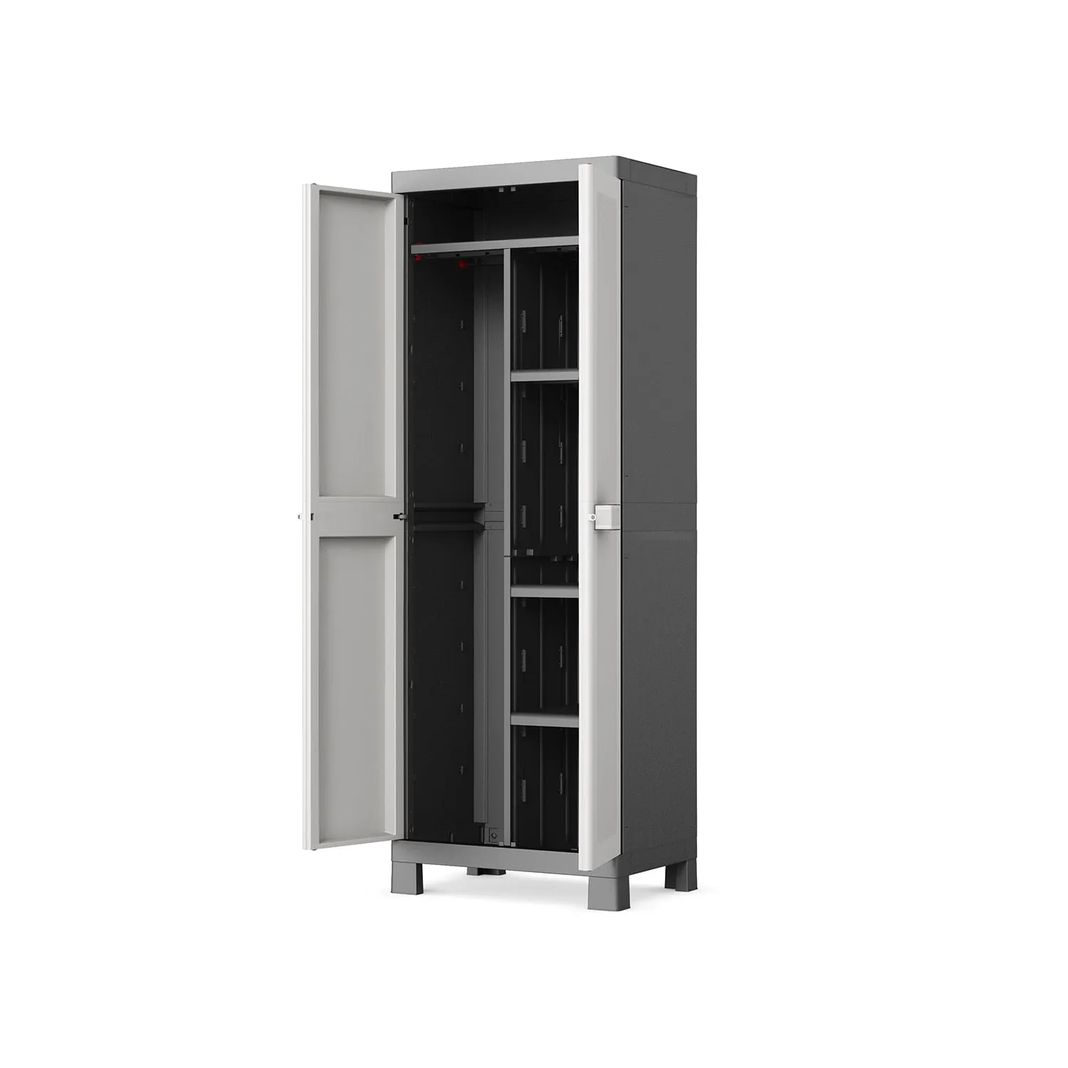 Armadio Logico Utility Cabinet Nero/Grigio