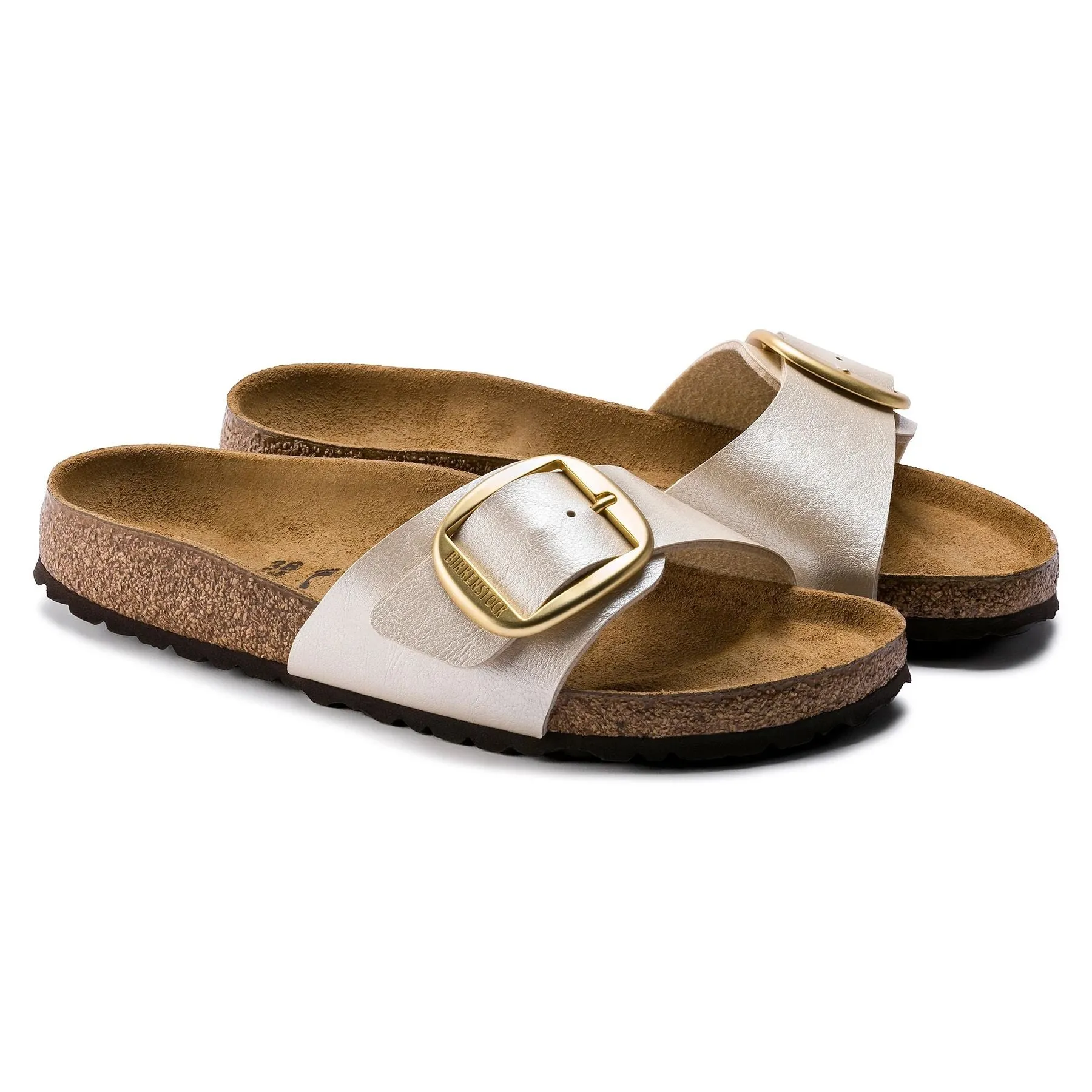 Birkenstock Madrid Big Buckle White