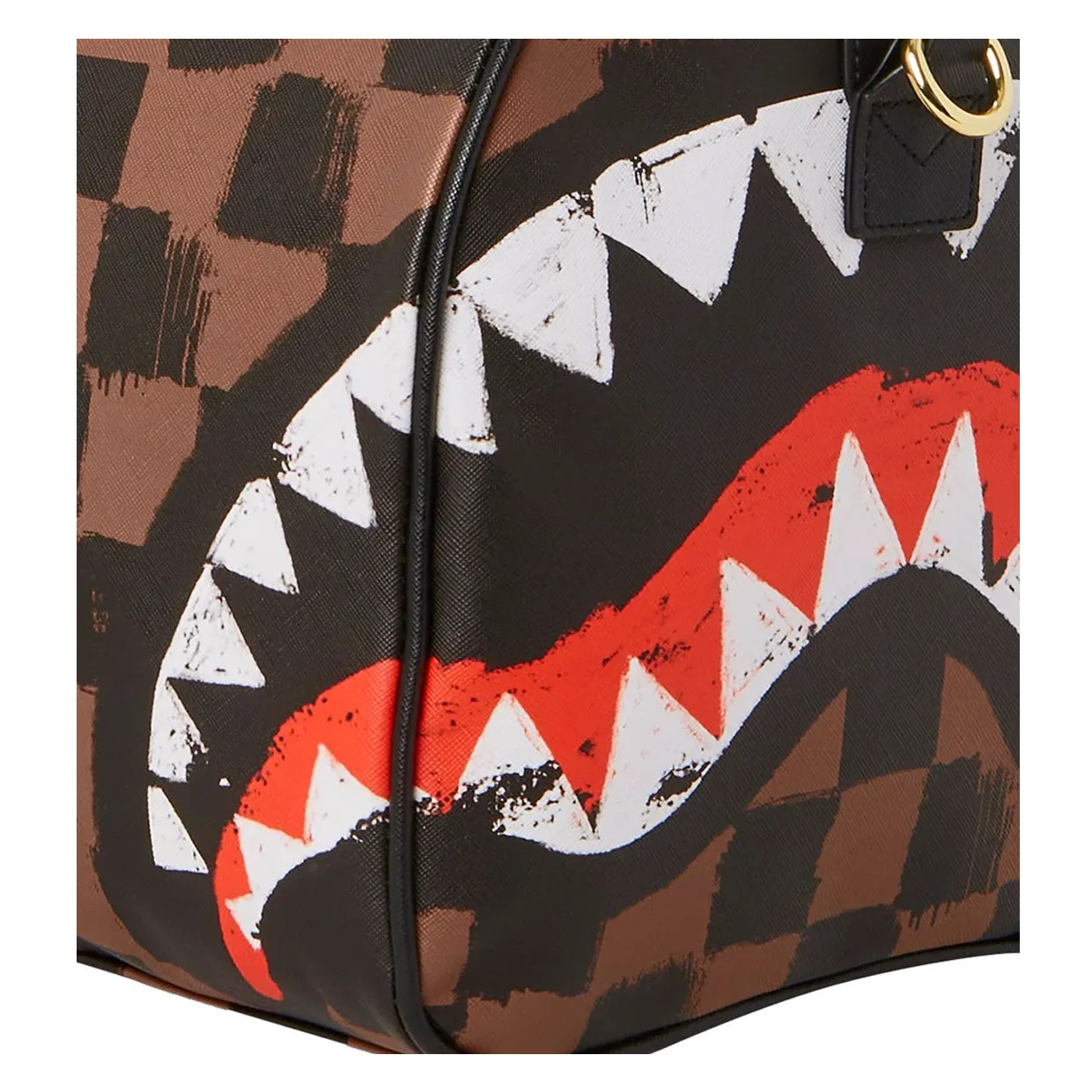 Borsone Sprayground Sharks In Paris Painted Marrone Multicolor