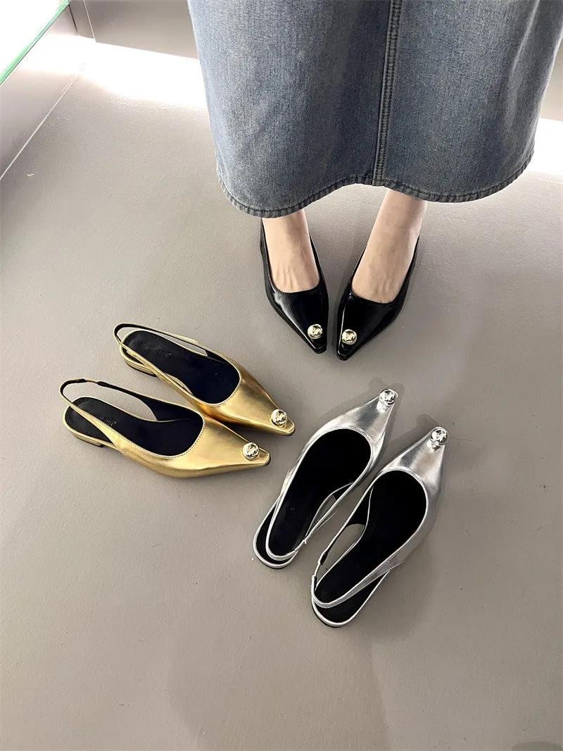 Flats Sandals Elegant Women Shoes Outdoor Female Footwear