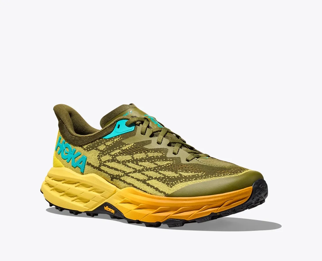 HOKA M SPEEDGOAT 5 SCARPA DA TRAIL-RUNNING Colore Avocado/Passion Fruit