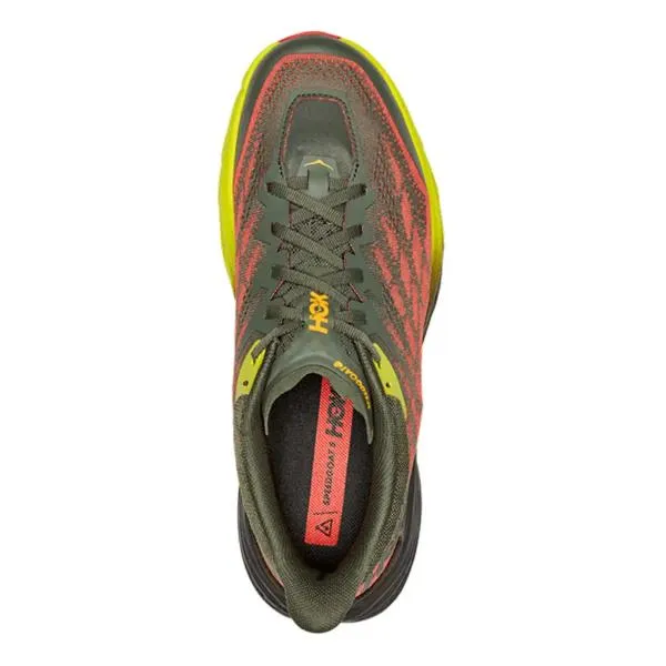 HOKA M SPEEDGOAT 5 SCARPA DA TRAIL-RUNNING - COLORE: THYME/FIESTA NUOVI ARRIVI FINO AL 48