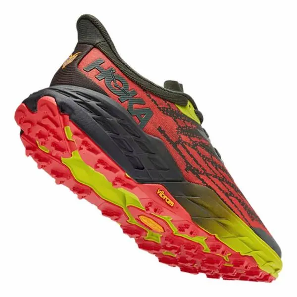 HOKA M SPEEDGOAT 5 SCARPA DA TRAIL-RUNNING - COLORE: THYME/FIESTA NUOVI ARRIVI FINO AL 48