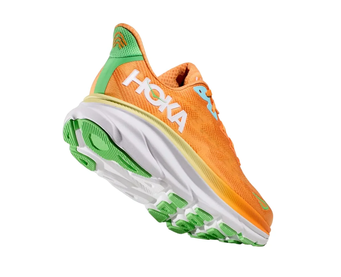 Hoka One One men's running shoe Clifton 9 1127895/SRSH orange green