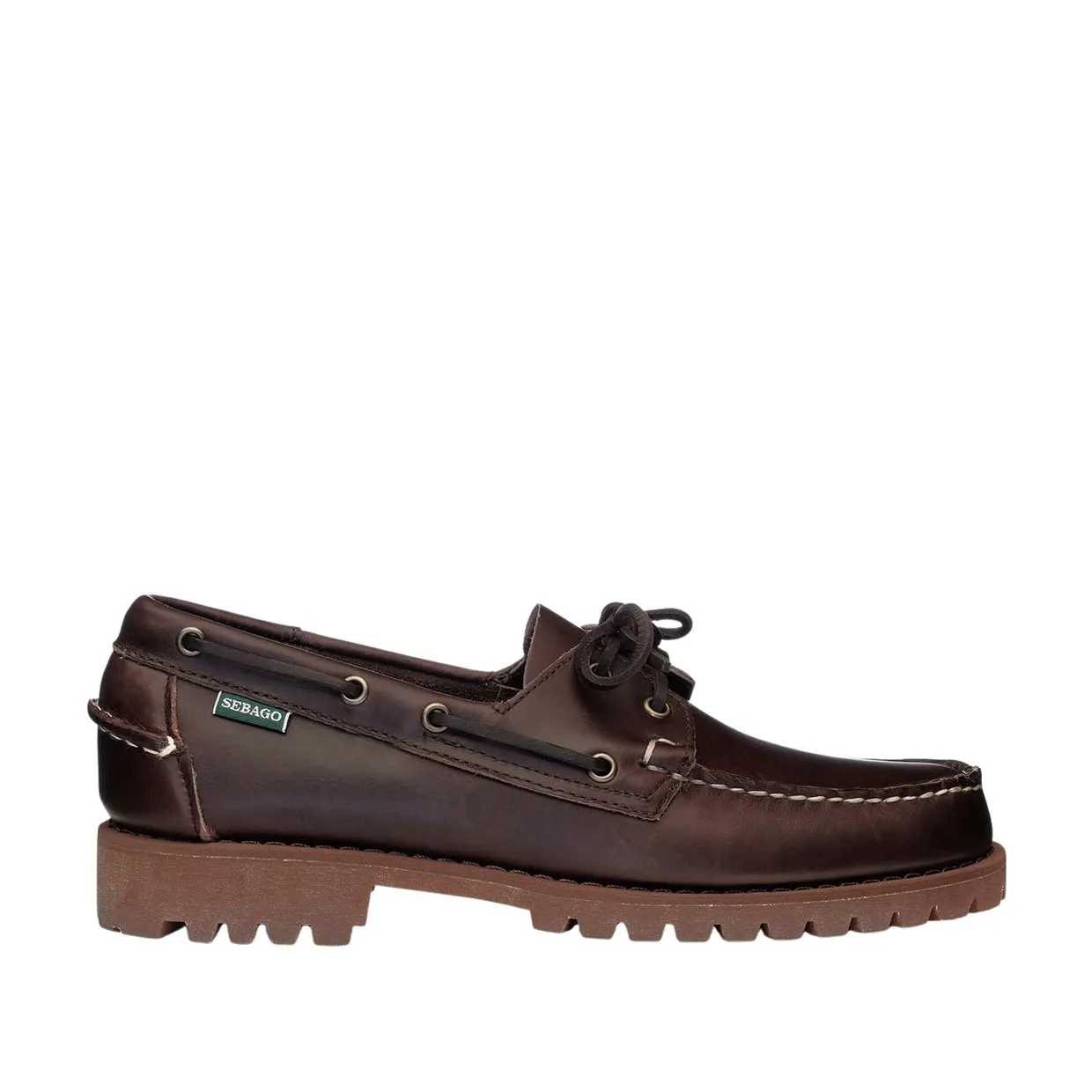 Mocassini Uomo Sebago Ranger Waxy Marrone