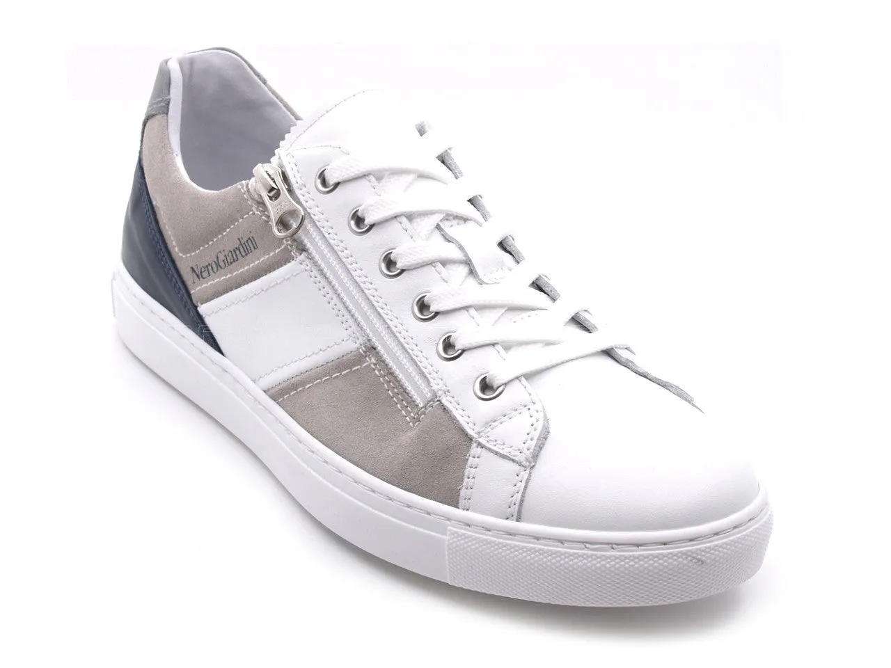 NeroGiardini sneakers uomo con zip