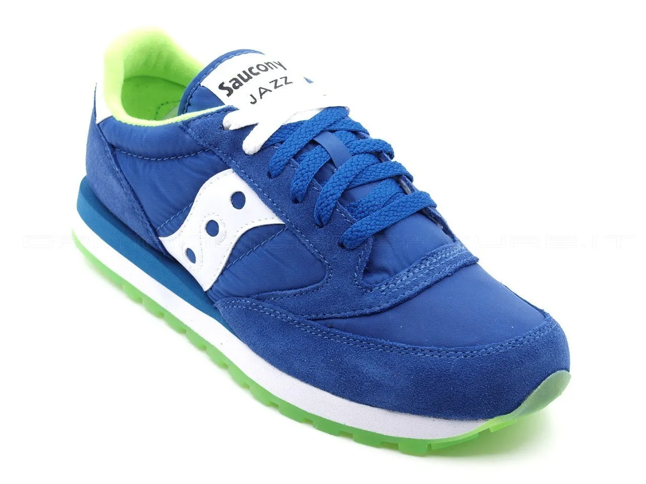 Saucony uomo Jazz Originals Blu Lime