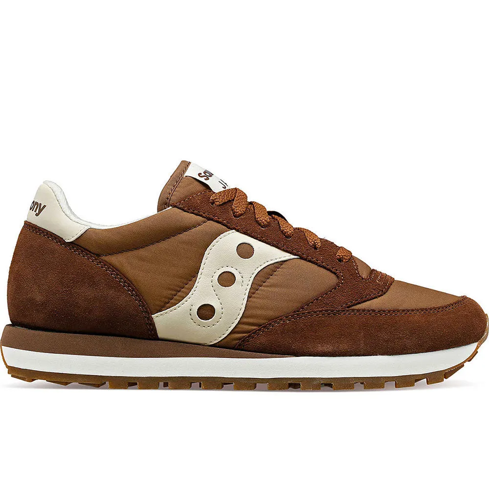 Scarpe Uomo Saucony Sneakers Jazz Original Colore Brown - Cream