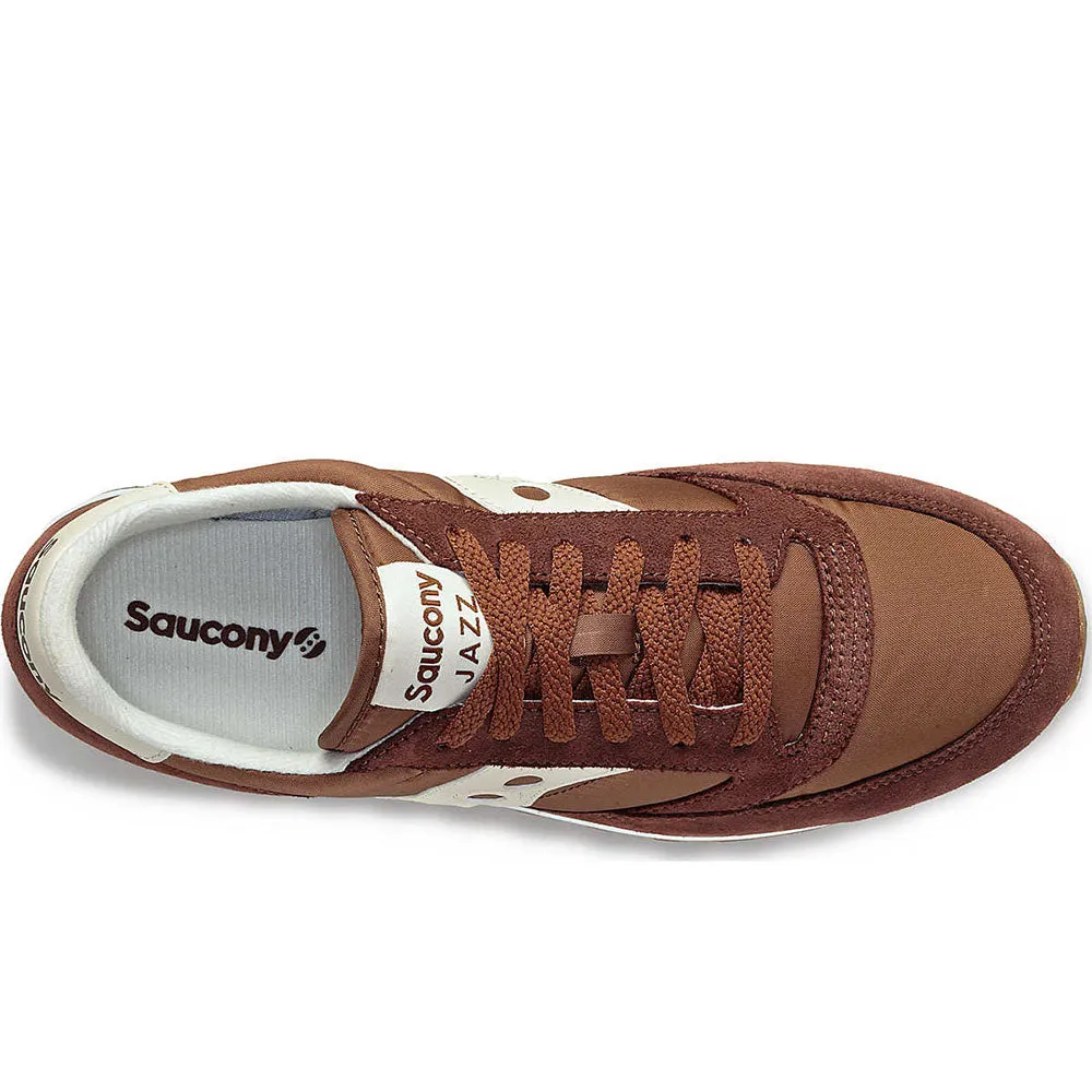 Scarpe Uomo Saucony Sneakers Jazz Original Colore Brown - Cream